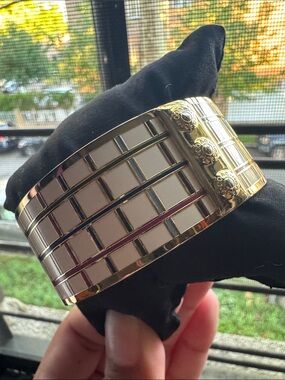 Coach Tattersall Hinge bangle